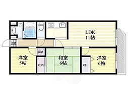 レスカーラ緑地 2階