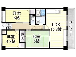 千里オークプライズ 6階/-