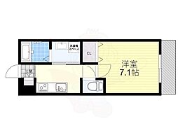 サンシャリテ向丘 1Kの間取図画像