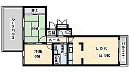 ファミーユ 2LDKの間取図画像