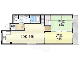 ルミエール千里山2 2階