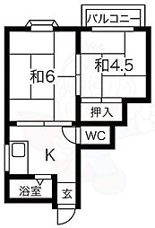 マンション長栄 3階