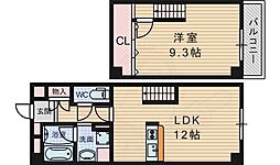 ハイムラポールPart7 1LDKの間取図画像
