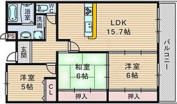 カルム千里山土井 1階