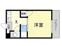 津之江パークハイツ2号館 4階/-