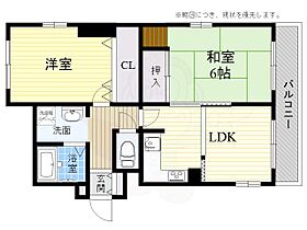 シャインヒル郡家  ｜ 大阪府高槻市郡家本町（賃貸マンション2LDK・3階・57.00㎡） その2