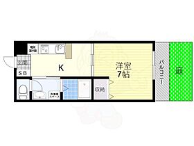 Fパティオ  ｜ 大阪府高槻市城東町1番35号（賃貸アパート1K・1階・24.75㎡） その2