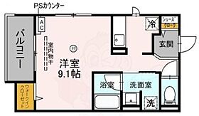 SERENO  ｜ 大阪府三島郡島本町桜井２丁目13番（賃貸マンション1R・2階・32.75㎡） その2