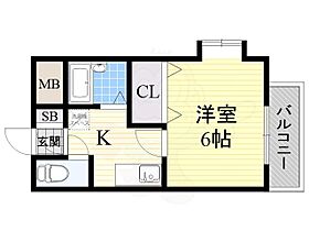 川瀬マンション  ｜ 大阪府高槻市奈佐原元町33番18号（賃貸マンション1K・2階・22.34㎡） その2