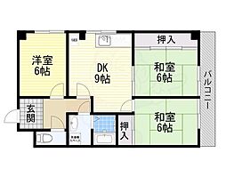 サンヴェール高槻 4階/-