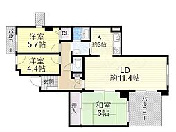 高槻ロイヤルマンション東棟 2階