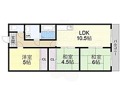 サンヴェール高槻 3階