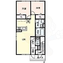 仮称)高槻市古曽部町ハイツ B棟 1階/-