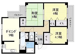 マツウラビル 3DKの間取図画像