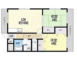 ラ・カーサ高槻A棟 3階/-
