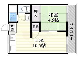 名神ハイツA棟 1階