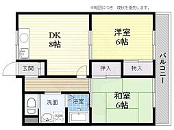 モアコート西真上 1階