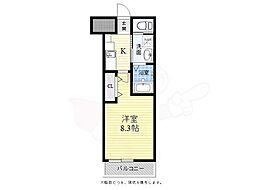 ワコーレヴィータ高槻八丁畷South 2階