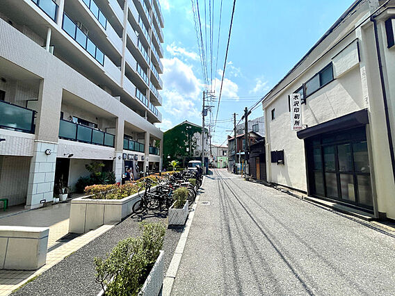 前面道路
