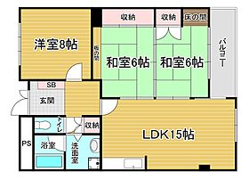 京都府京都市右京区常盤下田町（賃貸マンション3LDK・4階・85.63㎡） その1