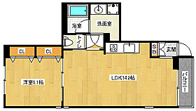 京都府京都市上京区夷川町（賃貸マンション1LDK・2階・46.30㎡） その2