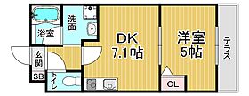 京都府京都市伏見区両替町12丁目（賃貸マンション1DK・1階・28.40㎡） その2