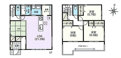 間取り：間取り