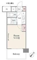 アルテーヌ新横浜（7～10F） 1010 ｜ 神奈川県横浜市港北区新横浜1丁目（賃貸マンション1K・10階・22.70㎡） その2