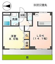 サンヒルズ 101 ｜ 神奈川県横浜市港北区新羽町（賃貸マンション1LDK・1階・50.60㎡） その2