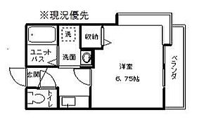 WOOD　BELL　V 206 ｜ 神奈川県横浜市港北区樽町1丁目（賃貸アパート1R・2階・21.06㎡） その2