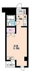 スターハイツ 1Kの間取図画像