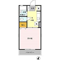 東京都日野市程久保６丁目（賃貸アパート1K・1階・26.72㎡） その2