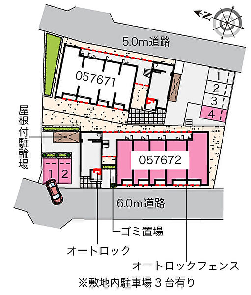 東京都東大和市立野２丁目(賃貸アパート1R・1階・33.26㎡)の写真 その3