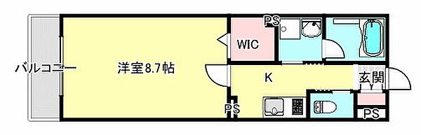 東京都立川市柏町２丁目(賃貸アパート1K・1階・28.98㎡)の写真 その2