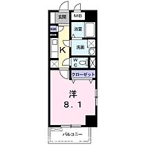 東京都昭島市松原町４丁目（賃貸マンション1K・2階・28.58㎡） その2