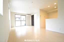 多摩都市モノレール 砂川七番駅 徒歩14分の賃貸アパート 1階1LDKのリビング/ダイニング