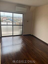 JR青梅線 小作駅 バス8分 七日市場下車 徒歩5分の賃貸マンション 3階3DKのリビング/ダイニング