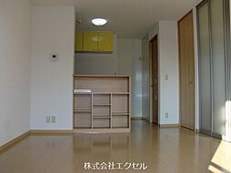 JR中央本線 立川駅 バス28分 三ツ木交差点下車 徒歩4分の賃貸アパート 2階2LDKのリビング/ダイニング