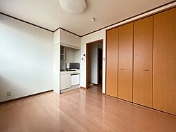 京王線 高幡不動駅 徒歩20分の賃貸マンション 2階ワンルームのリビング/ダイニング