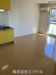 京王相模原線 多摩境駅 徒歩11分の賃貸アパート 1階1LDKのリビング/ダイニング