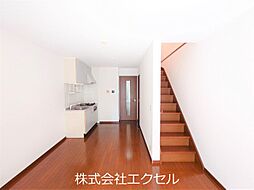 JR青梅線 小作駅 徒歩22分の賃貸アパート 2階2DKのリビング/ダイニング