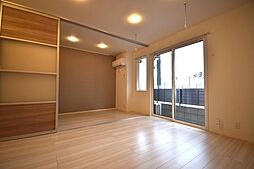 京王高尾線 山田駅 徒歩17分の賃貸アパート 1階2LDKのリビング/ダイニング