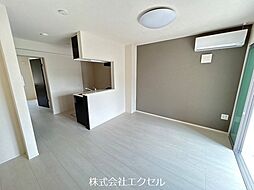 JR中央本線 八王子駅 バス28分 新川口下車 徒歩5分の賃貸アパート 1階1LDKのリビング/ダイニング