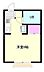 間取り：バストイレ同室です。