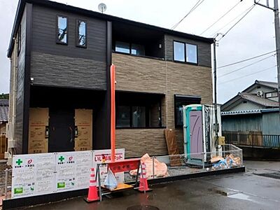 外観：2026年10月完成予定の新築