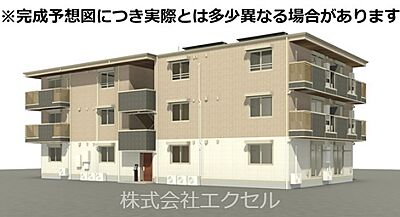 外観:駅徒歩圏内の新築です 外観:駅徒歩圏内の新築です