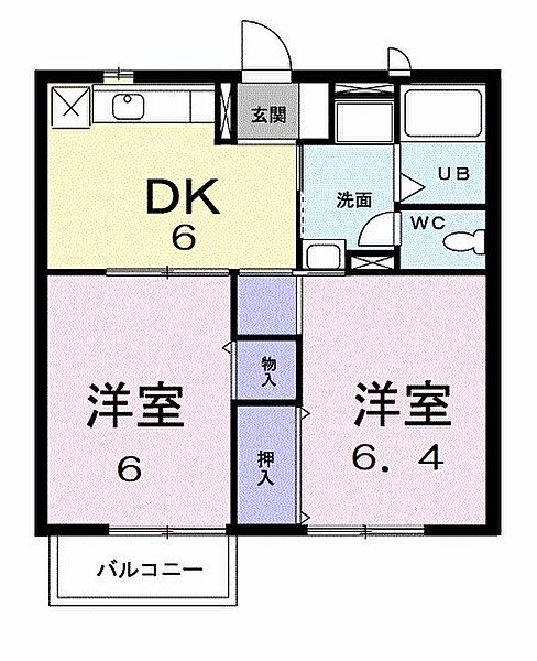 間取：住み分けしやすい間取りです。