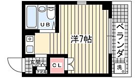 パラッツオ・ニッセイ  ｜ 兵庫県西宮市仁川百合野町（賃貸マンション1R・3階・18.40㎡） その2