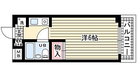 ＦＫマンション  ｜ 兵庫県西宮市門戸荘（賃貸マンション1K・2階・18.00㎡） その2