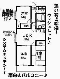 グラン・シャリオ標 3LDKの間取図画像